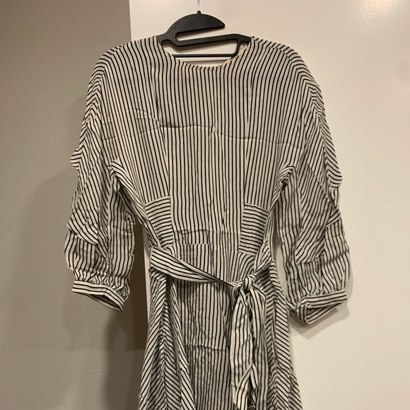 Maje dress in black and white - Picture 2 of 7